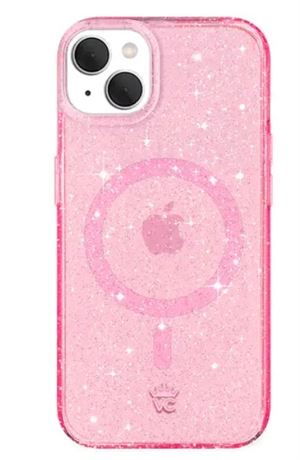 Pink Stardust Glitter iPhone Case For IPHONE 15