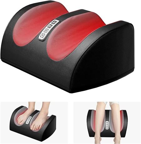 LINGTENG Shiatsu Foot Massager Machine with Heat, Foot and Calf Massager with Ma