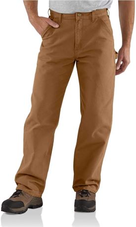 36*30 , Carhartt Men's Washed Duck Work Dungaree Utility Pant B11