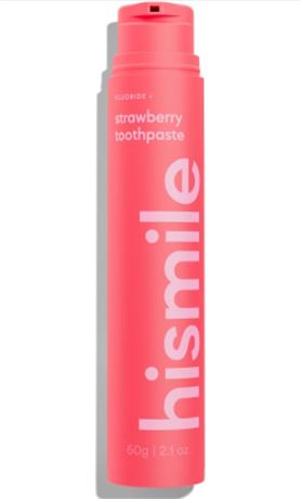 Hismile Strawberry Flavoured Toothpaste | Flavoured Toothpaste | Hismile Toothpa