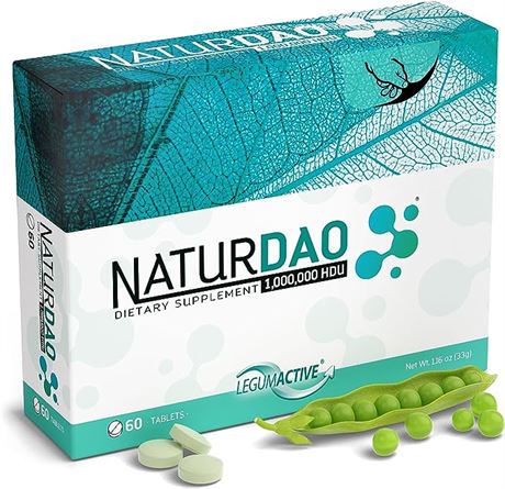 NATURDAO - 1,000,000 HDU - DAO Enzyme Supplement - Histamine Block - Diamine Oxi