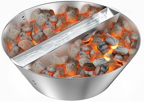 only fire Stainless Steel Charcoal Briquet Holder
