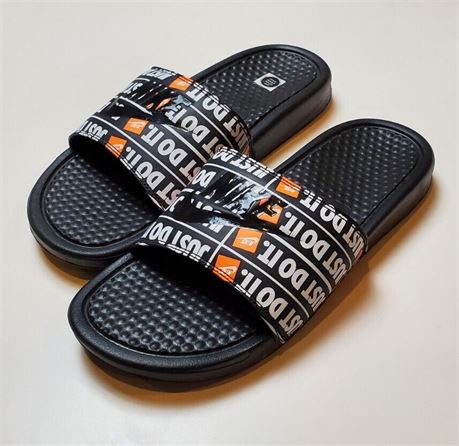 US11 , Nike Benassi JDI Men's  Print Just Do It Sport Slides Sandals