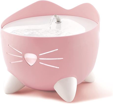 Catit PIXI Cat Drinking Fountain, Light Pink