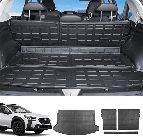 powoq Trunk Mat Compatible with 2018-2023 Subaru Crosstrek/Subaru Impreza