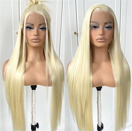 MITIMES 13x6 Long Straight Lace Front Wig