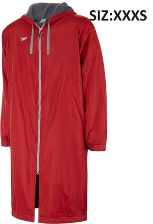 SIZE:3XSmall Speedo unisex-adult Parka Jacket Fleece Lined Team Colors