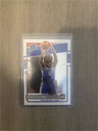 Tyrese Maxey Rated Rookie Card
