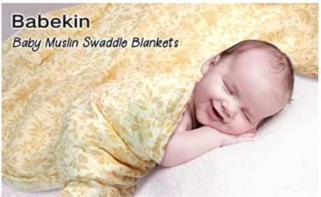 Babekin Muslin Swaddle Blanket