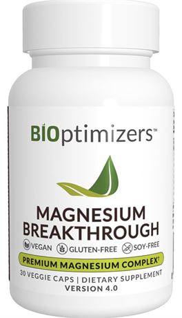 Magnesium Breakthrough Supplement 4.0 - Has 7 Forms of Magnesium: Glycinate