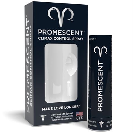 7.4 ml - Promescent Delay Spray for Men - Male Desensitizing, Lidocaine