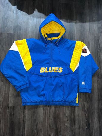 SIZE: XL Starter × Vintage Vintage 90s St. Louis Blues Starter Jacket