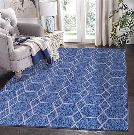 BY COCOON 4x6 Area Rug | Washable Area Rugs for Livi...