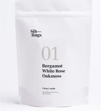 Sib— lingsNo 01 — Bergamot, White Rose, Oakmoss 10oz