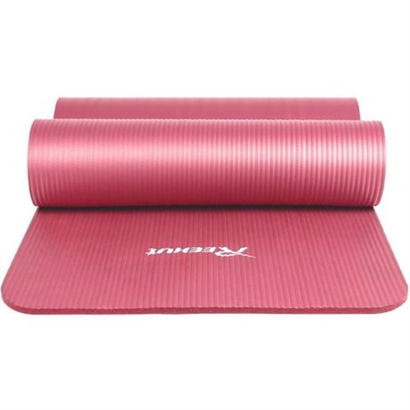 71x24 Inches - REEHUT Extra Thick Exercise Mat 1/2-Inch High Density NBR mats fo