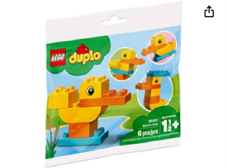 LEGO Duplo My First Duck Preschool Building Toy 18 mos.