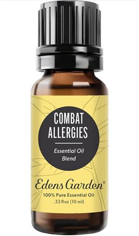 Edens Garden Combat Allergies Essential Oil Blend, 100% Pure & Natural Therapeut