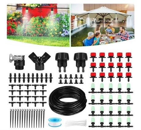 NASUM Irrigation System for Patio Plants Watering