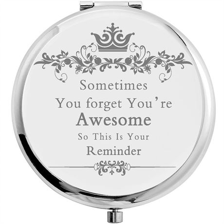 You are Awesome Pocket Makeup Mirror