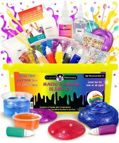 Arts and Crafts, Slime Kits Magic Rainbow Slime Kit