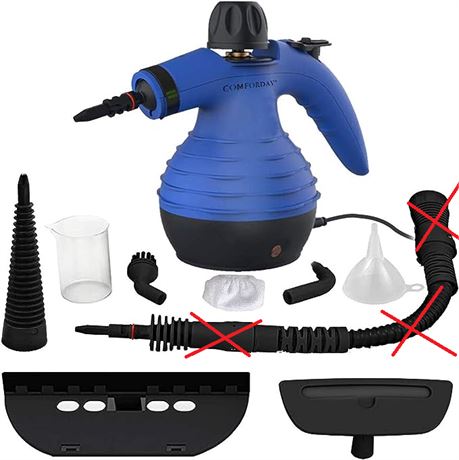 Comforday Handheld Steam Cleaner-Multi-Purpose Steamer with Safety Lock for Stai