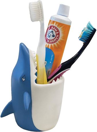 Kids Toothbrush Holder Toothbrush Organizer – Durable Silicone Animal Tooth Brus