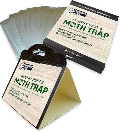 20 Pack - Exterminators Choice Professional Grade Pantry and Moth Traps