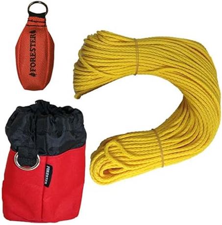 FORESTER Professional Arborist Throw Line Kit with Storage Bag