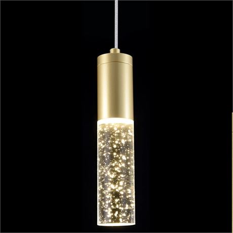 Mercer41 Evieanna 1 - Light Gold LED Pendant