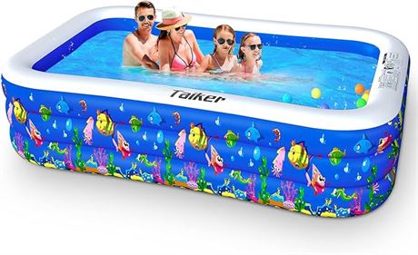 95” approx - Taiker Inflatable Swimming Pools, Kiddie Pools, Family Lounge Pools