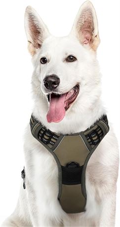 Eagloo Dog Harness Large Breed, No Pull Service Vest SZ XL