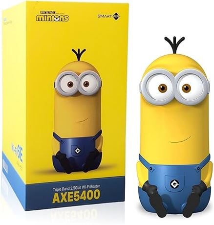 Davolink Minions Kevin Wi-Fi 6E Router - Elevate Your Connectivity Experience in