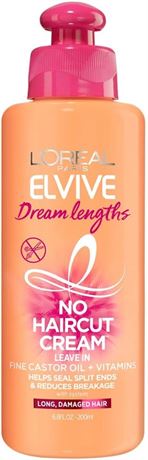 L'Oreal Paris Elvive Dream Lengths No Haircut Cream , 6.8 FL OZ