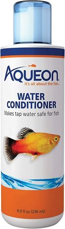 8 Ounces - Aqueon Aquarium Water Conditioner Bottle