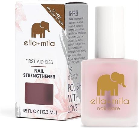 ella+mila Nail Care, Nail Strengthener - First Aid Kiss