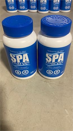 2 Pack, Spa Marvel Filter Cleaners 226g Each Bottle