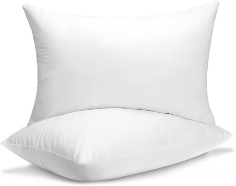 2 Pack/Queen Size - Sherwood Hotel Collection Bed Pillows for Sleeping
