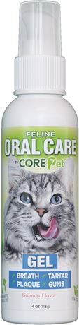 Complete Oral Care from The Founders of PetzLife - 4 oz (Feline Salmon Gel)