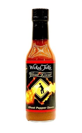 Ghost Pepper Hot Sauce Wicked Tickle Bhut Kisser Very Hot Award Winning Sauce