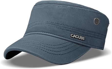 CACUSS Men's Cotton Army Cap Cadet Hat M...