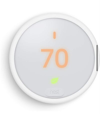 Google, T4000ES, Nest Thermostat E, Smart Thermostat, White
