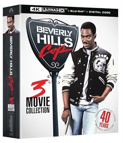 Bevery Hills Cop 3-Movie Collection [4K UHD]