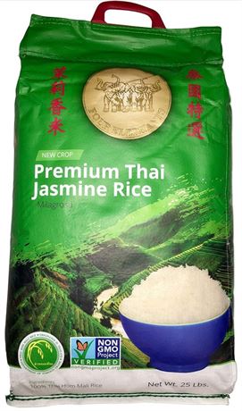 Four Elephants Premium Thai Hom Mali Champion Jasmine Rice Certified Non-GMO