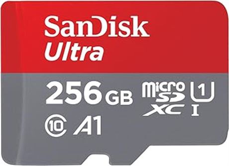 SanDisk 256GB Ultra microSDXC UHS-I Memory Card - 120MB/s, ...