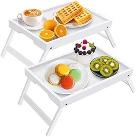 Artmeer Bed Tray Table (2 Pack)
