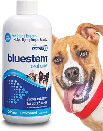 Pet Water Additive Oral Care: for Dogs & Cats Bad Breath, Dental Rinse Freshener