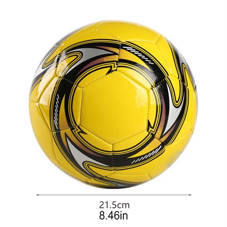 Machine-stitched Football Ball Competition Professional beautiful -YELLOW