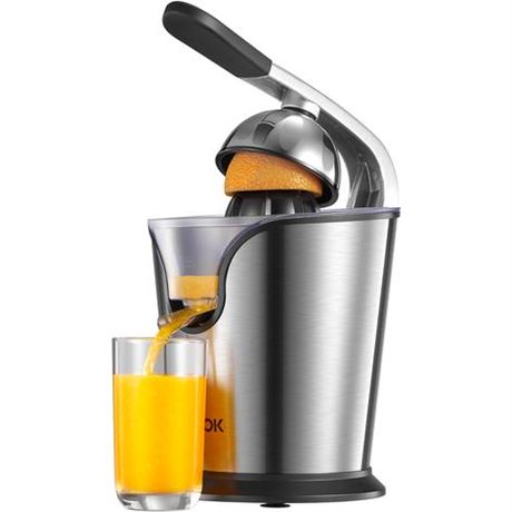 AICOK Stainless Steel Juicer Electric Citrus Juicer for Orange, Lemon