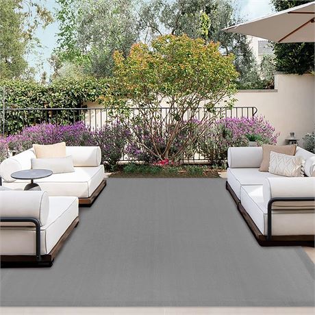 OutdoorLines Portable Tarp Outdoor Rugs for Patio 4 x 6 ft - UV and Weather Resi