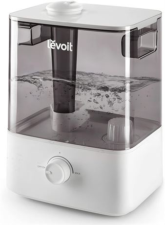 6 L capacity - LEVOIT Humidifier for Bedroom Large Room, 6L Top Fill Cool Mist H